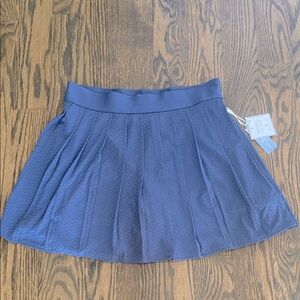 NWT Sigrid Olsen Navy Athletic Skort